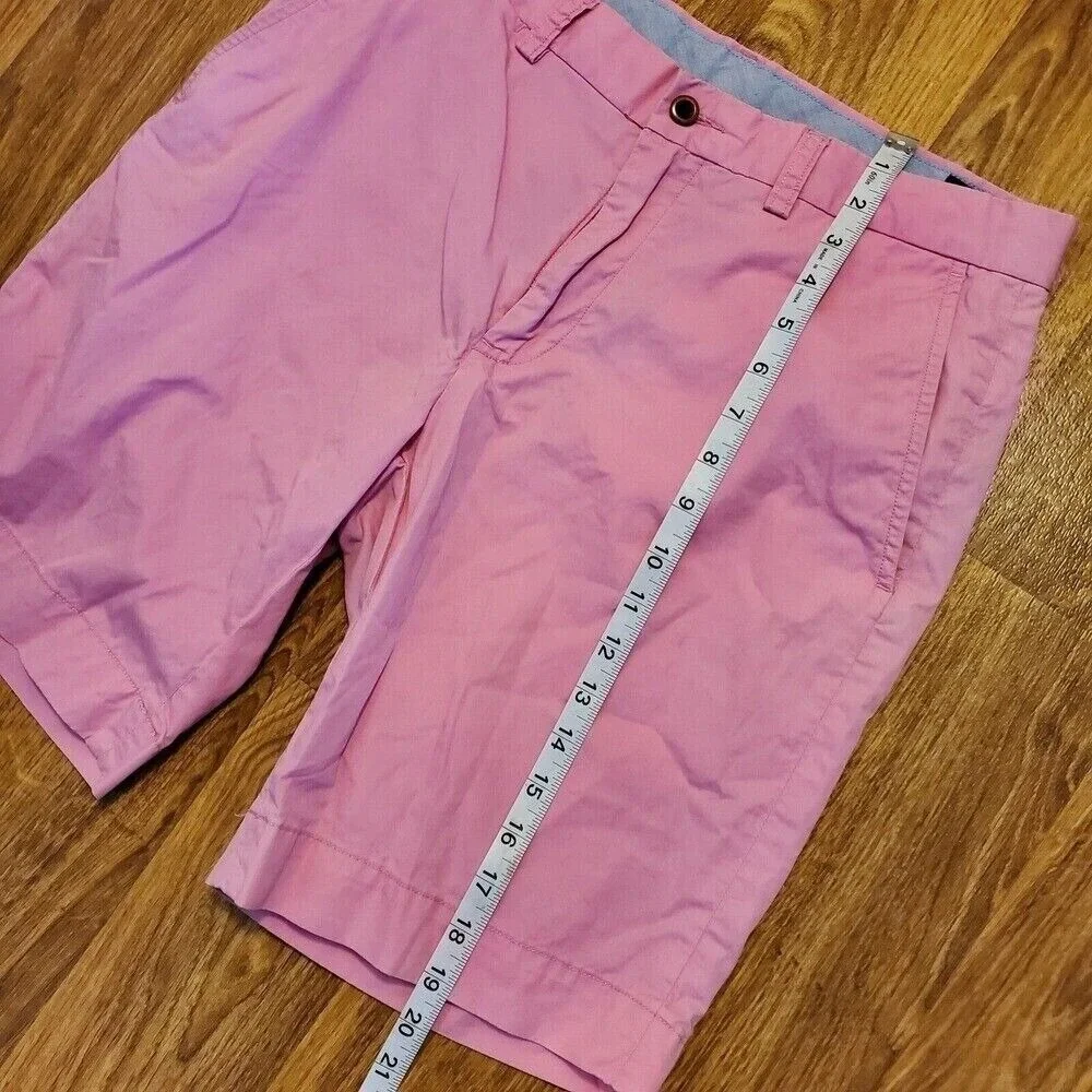 Polo Ralph‎ Lauren Shorts Men 31 Pink Classic Fit Golf Chinos Preppy Pima